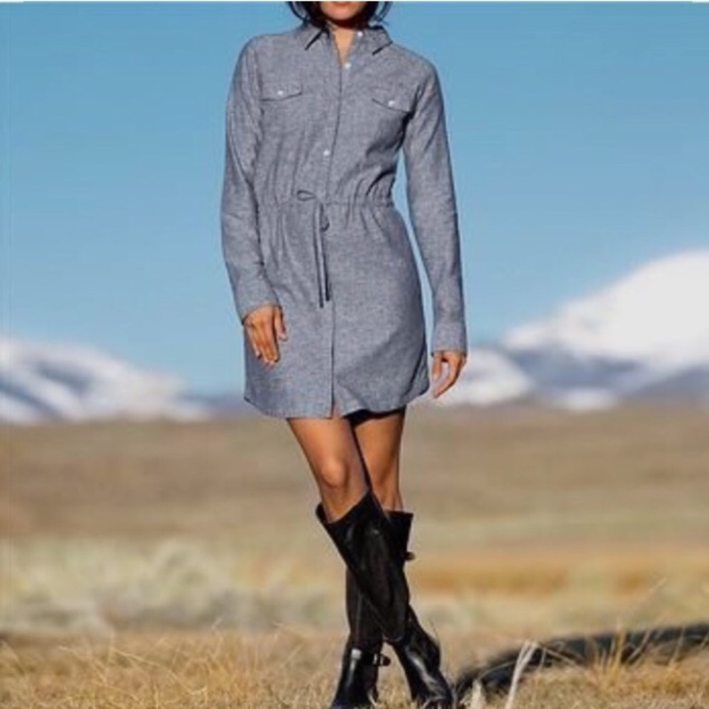 🍂UPDATED: Patagonia Highlands Chambray Dress🍂